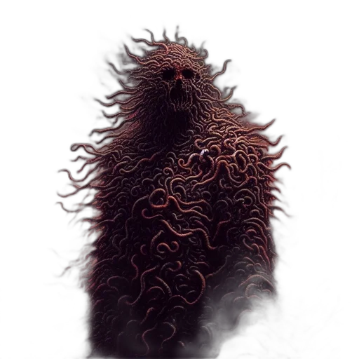 creature, hair, animal, mask transparent PNG cut-out