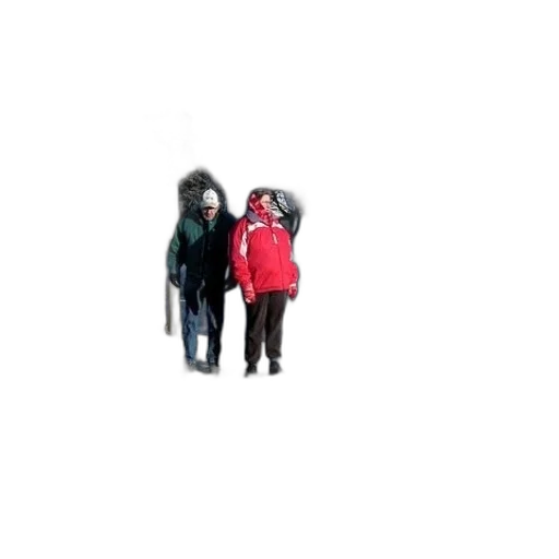 umbrella, jacket, creature, mask transparent PNG cut-out