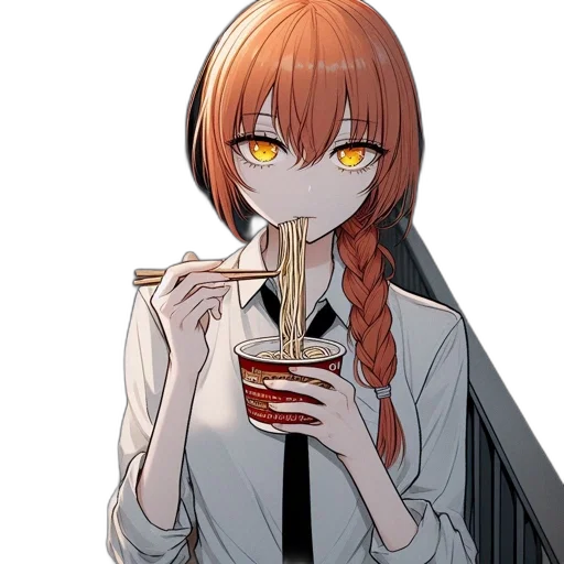 food, staff, face, anime transparent PNG cut-out