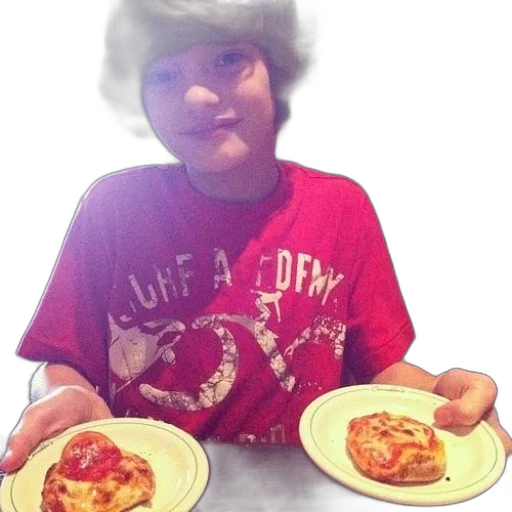 food, photorealistic, 3d render, boy transparent PNG cut-out
