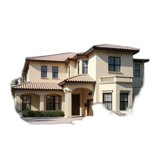 building, 3d render, photorealistic, concept art transparent PNG cut-out