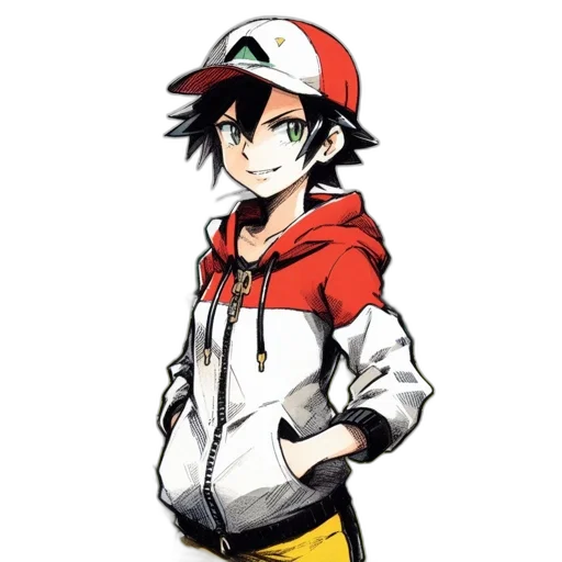 jacket, hat, staff, animal transparent PNG cut-out