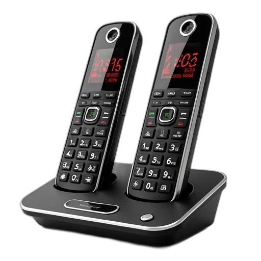 3d render, pair, identical, black transparent PNG cut-out