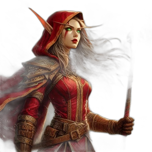 fantasy art, concept art, comic book art, pixel art transparent PNG cut-out