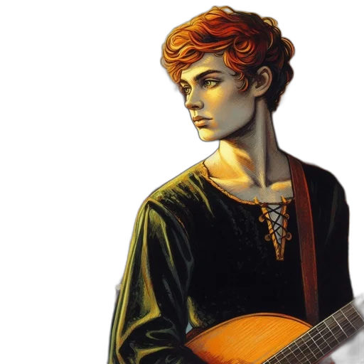 fantasy art, photorealistic, concept art, oil painting transparent PNG cut-out