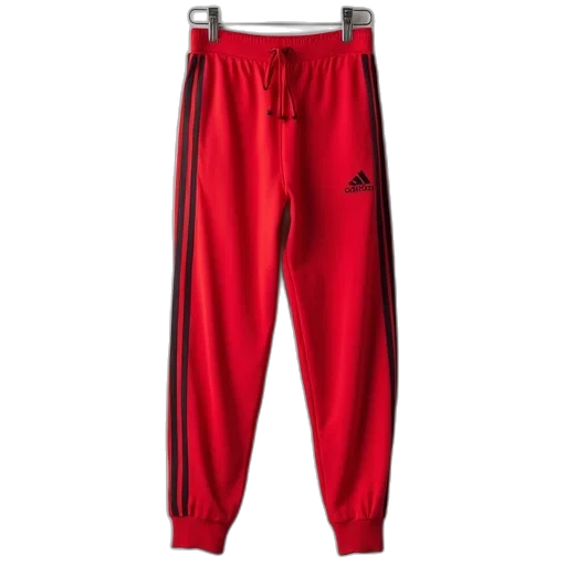 red, adidas, essential, sweat transparent PNG cut-out