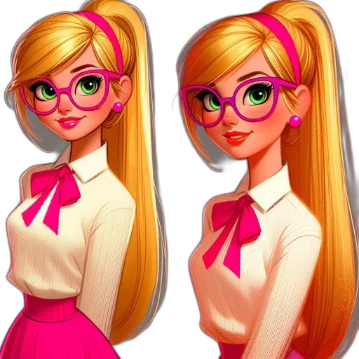 cartoon, 3d render, concept art, fantasy art transparent PNG cut-out
