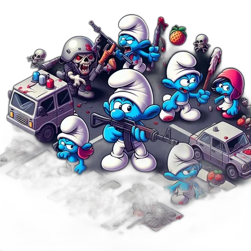 robot, car, concept art, pixel art transparent PNG cut-out