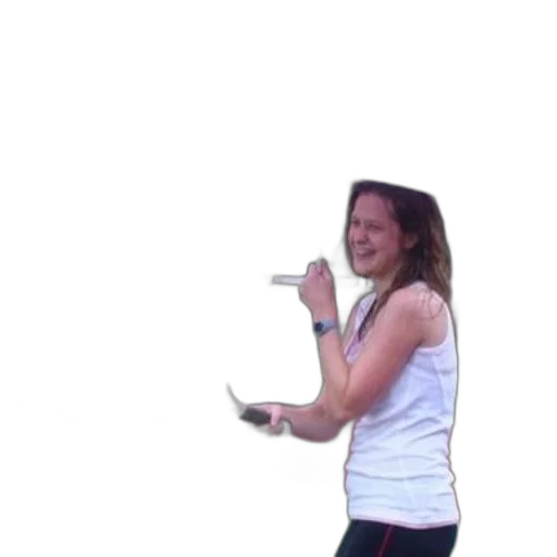 staff, woman, tennis, court transparent PNG cut-out