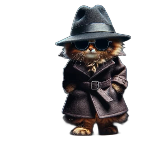 hat, jacket, staff, concept art transparent PNG cut-out