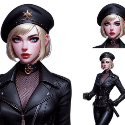 concept art, fantasy art, comic book art, 3d render transparent PNG cut-out