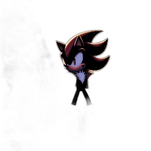 creature, hair, mask, staff transparent PNG cut-out