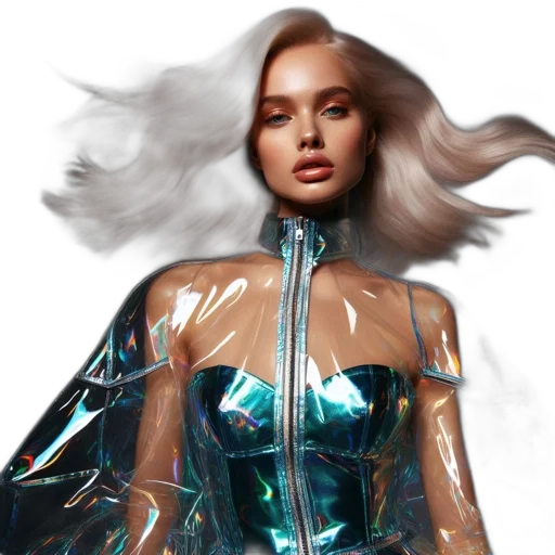 jacket, concept art, 3d render, fantasy art transparent PNG cut-out