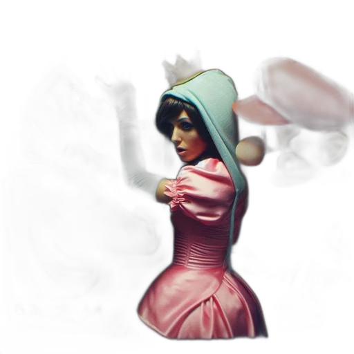 dress, hat, robot, umbrella transparent PNG cut-out