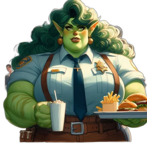 staff, food, face, concept art transparent PNG cut-out