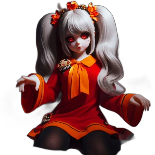 staff, dress, robot, face transparent PNG cut-out