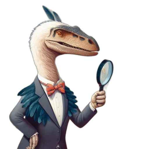 dragon, staff, creature, animal transparent PNG cut-out
