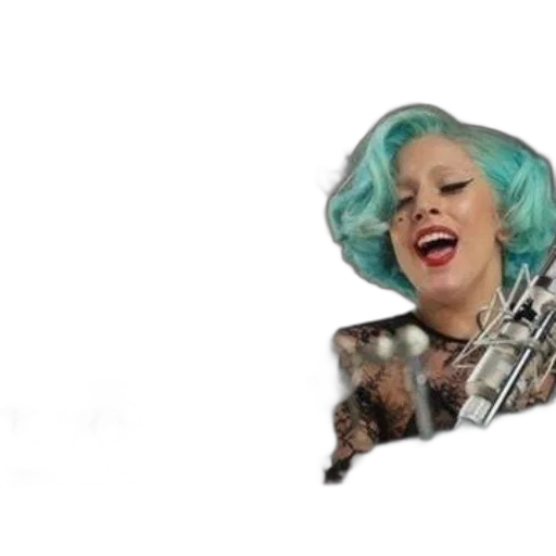 vibrant, image, lady, gaga transparent PNG cut-out
