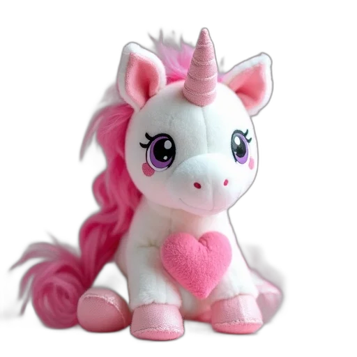 3d render, photorealistic, small, stuffed transparent PNG cut-out