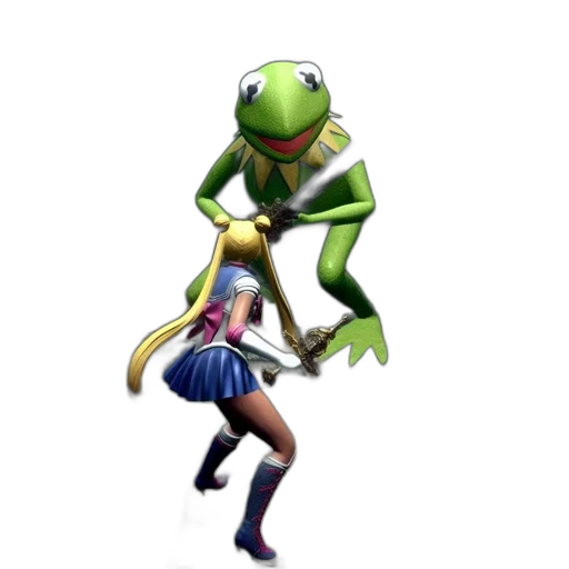 creature, dress, animal, staff transparent PNG cut-out