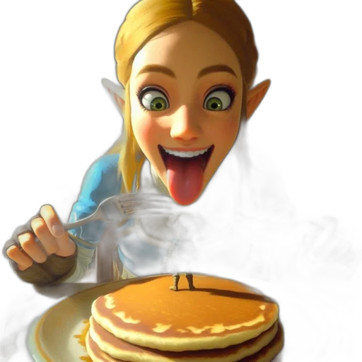 food, staff, 3d render, concept art transparent PNG cut-out