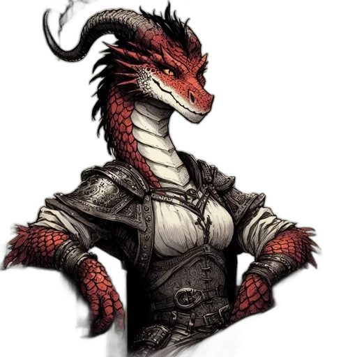 dragon, staff, fantasy art, concept art transparent PNG cut-out