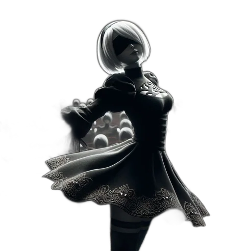 dress, jewelry, robot, crown transparent PNG cut-out