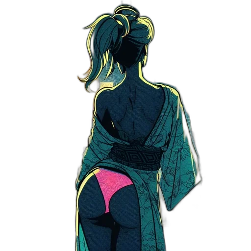 jacket, dress, staff, mask transparent PNG cut-out