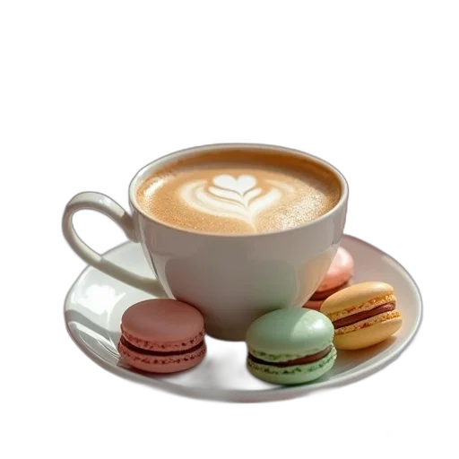food, photorealistic, 3d render, cup transparent PNG cut-out