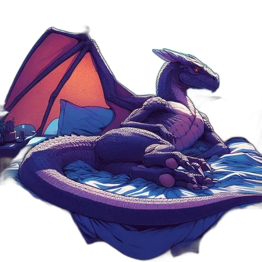 dragon, creature, animal, concept art transparent PNG cut-out