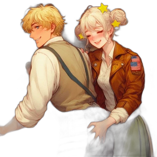jacket, staff, concept art, watercolor transparent PNG cut-out
