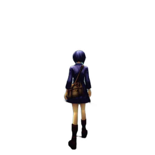 dress, jacket, robot, staff transparent PNG cut-out