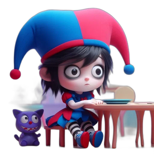 creature, food, hat, face transparent PNG cut-out