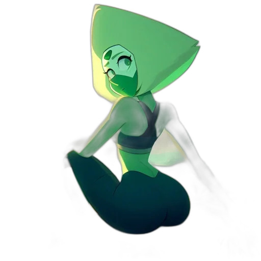 robot, staff, creature, hat transparent PNG cut-out