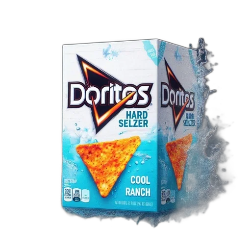 food, bottle, 3d render, vaporwave transparent PNG cut-out