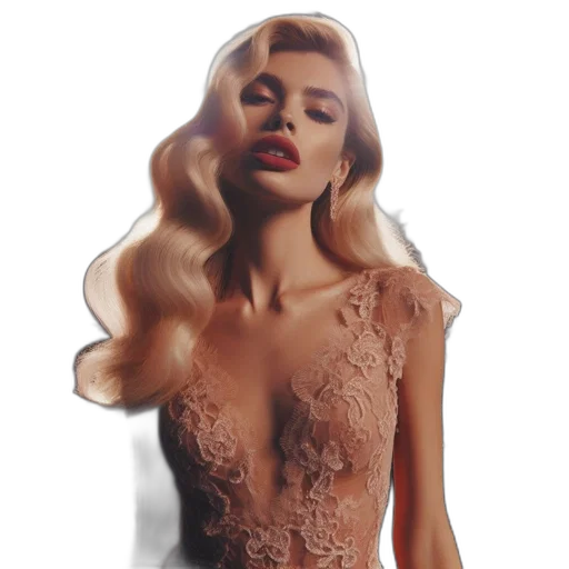 dress, jewelry, 3d render, photorealistic transparent PNG cut-out