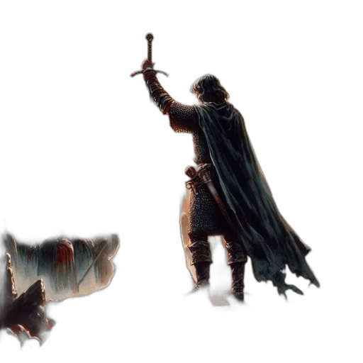 staff, animal, sword, creature transparent PNG cut-out