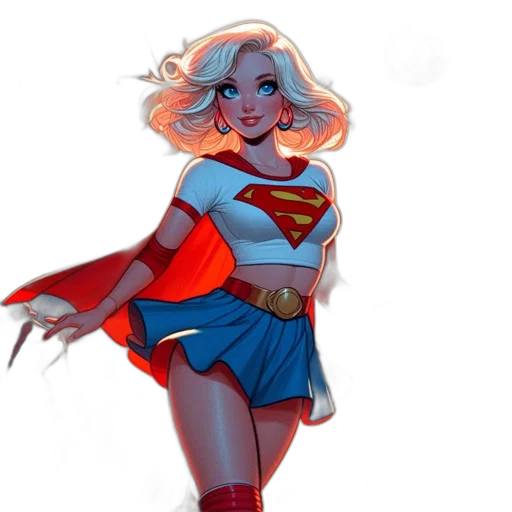 comic book art, concept art, cartoon, pixel art transparent PNG cut-out