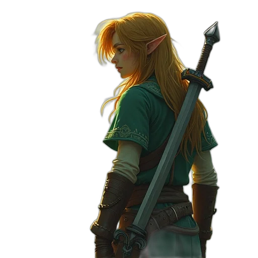sword, weapon, staff, fantasy art transparent PNG cut-out