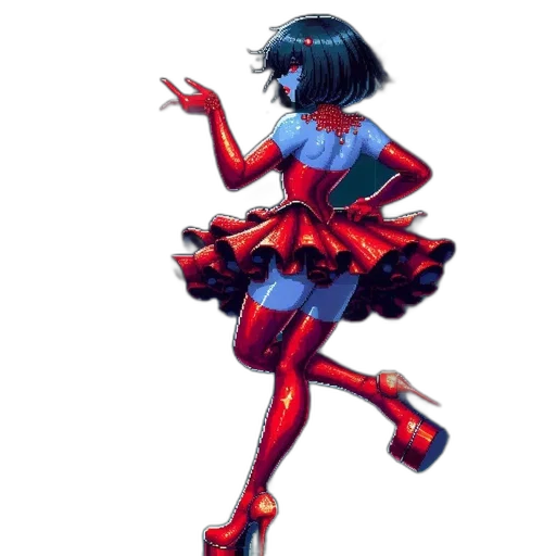 dress, robot, weapon, creature transparent PNG cut-out
