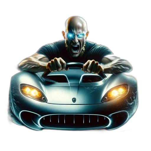 car, robot, mask, face transparent PNG cut-out