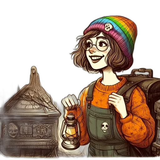 hat, watercolor, concept art, pixel art transparent PNG cut-out