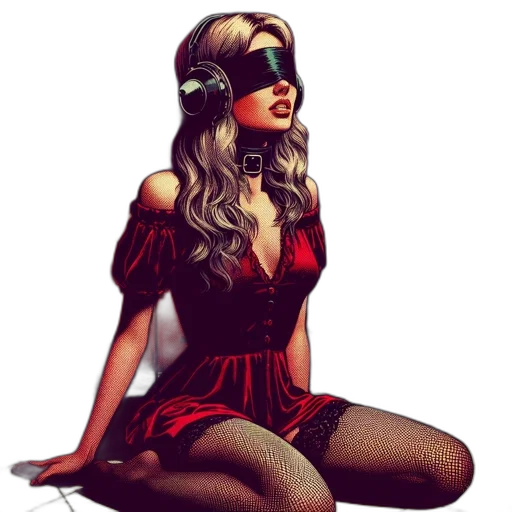 mask, comic book art, fantasy art, concept art transparent PNG cut-out