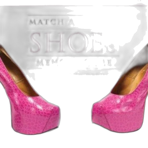 shoes, 3d render, memory, game transparent PNG cut-out