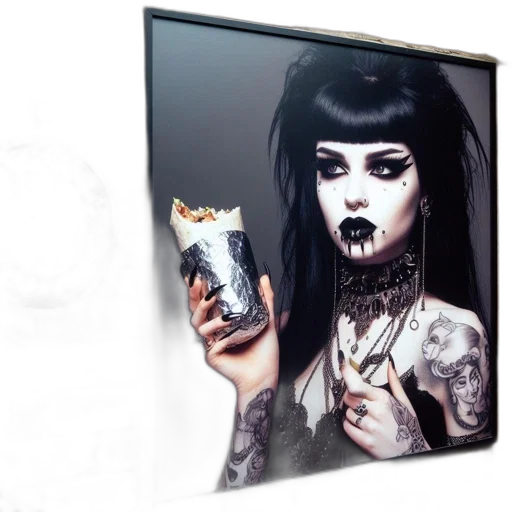 food, jewelry, face, creature transparent PNG cut-out