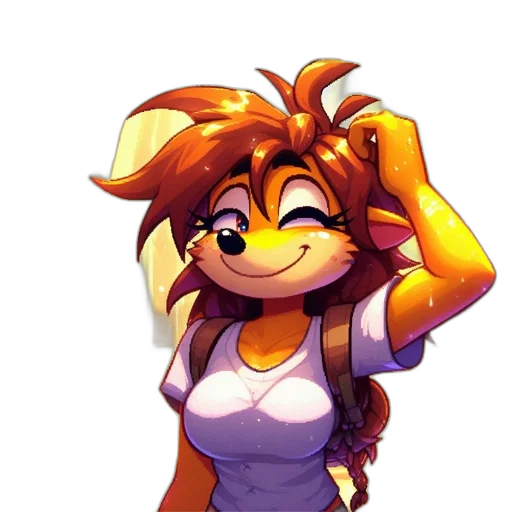 staff, dress, animal, hair transparent PNG cut-out