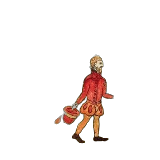 jacket, creature, staff, mask transparent PNG cut-out