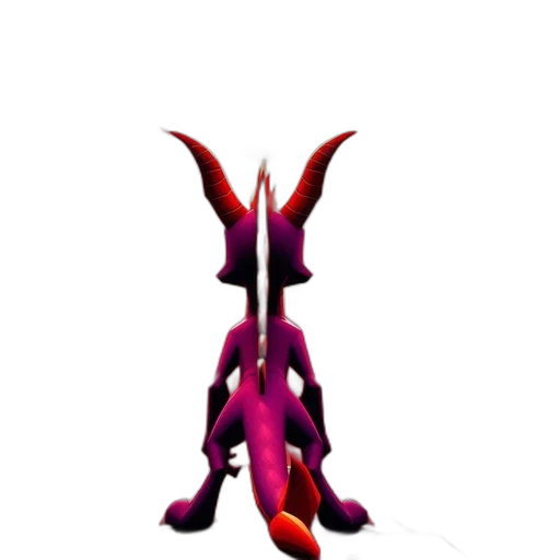 staff, dragon, creature, weapon transparent PNG cut-out
