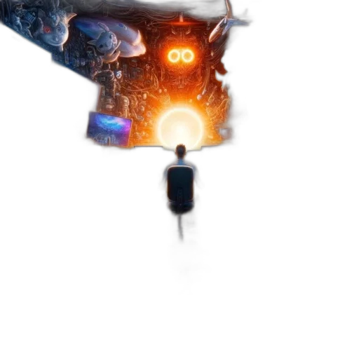 weapon, staff, robot, sword transparent PNG cut-out