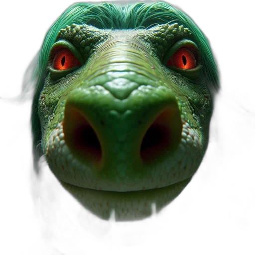 dragon, creature, mask, face transparent PNG cut-out